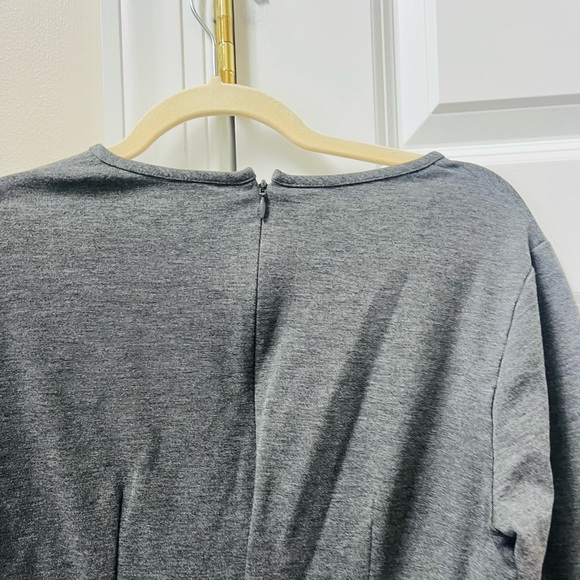 Like new casual J.crew gray dress size 10. - Picture 2 of 4
